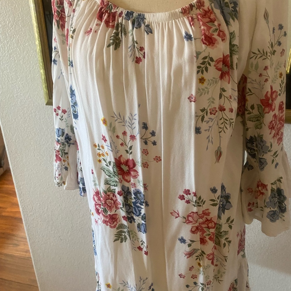 Colorful, spring or summer top